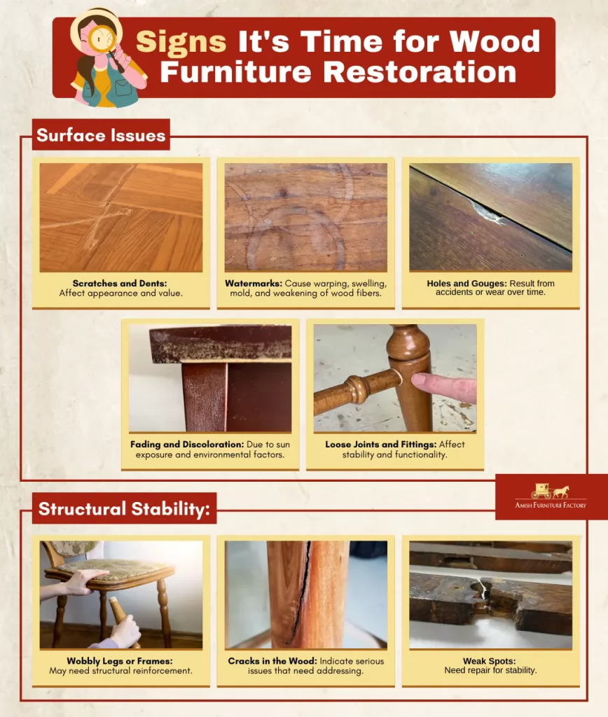 Signs It's Time for Wood Furniture Restoration