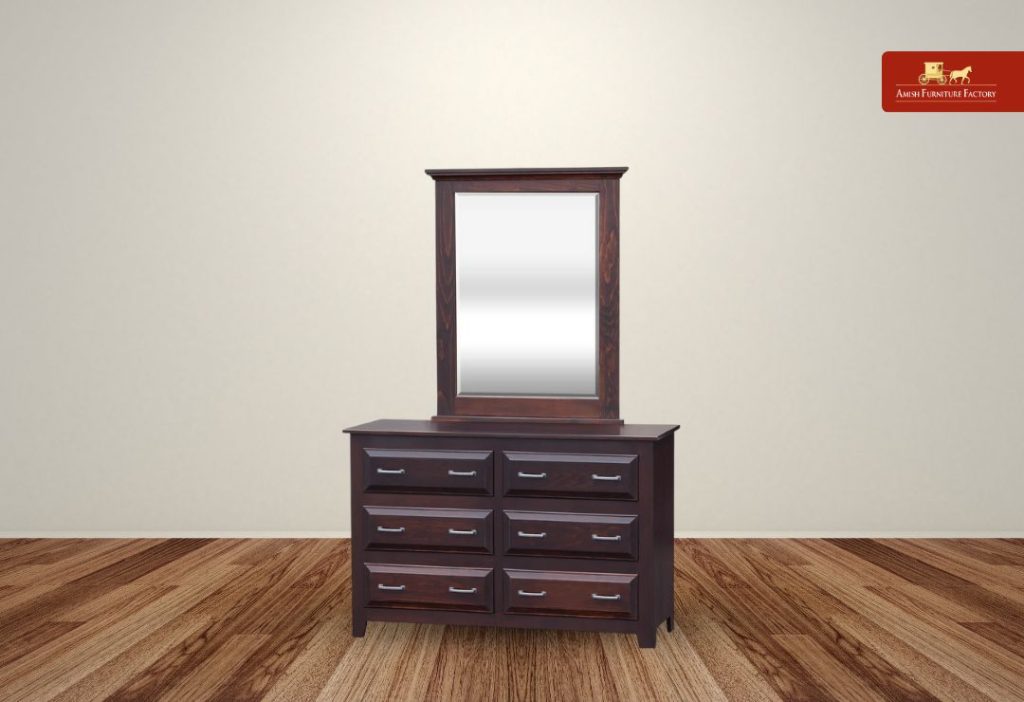 Rustic and Primitive Dressers with Mirrors