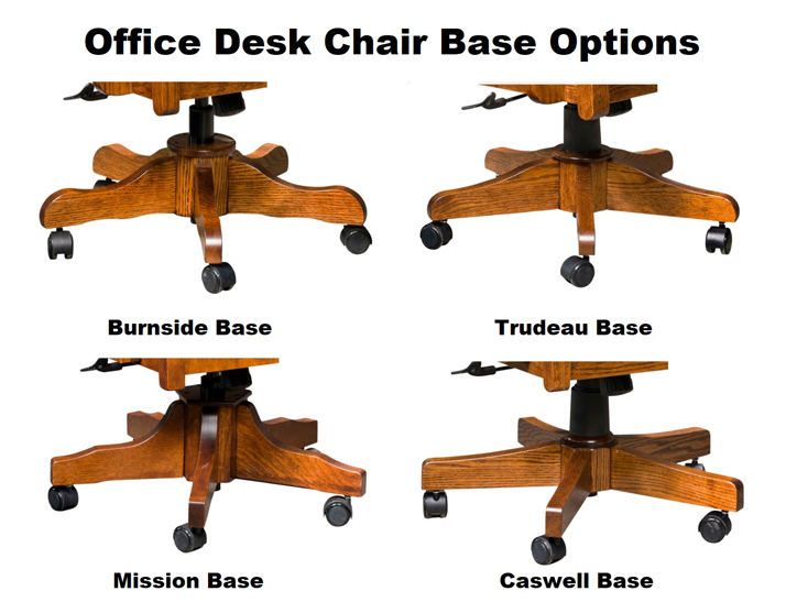 Desk Chair Base Options