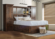Trail Wall Unit  with IT-306 Platform Bed
