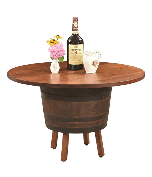 RB Barrel Table with Legs