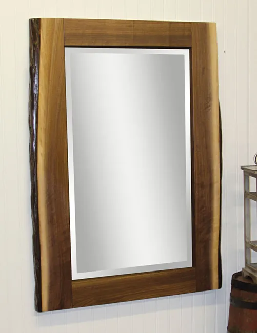 2401 Live Edge Wall Mirror