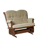 Swan Back Love Seat Glider