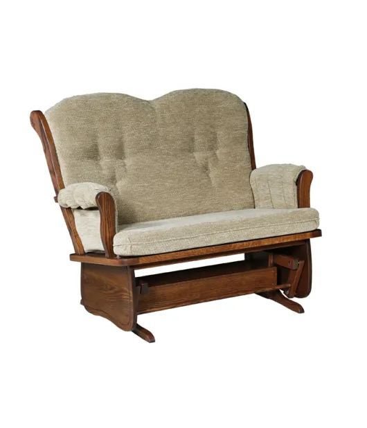 Swan Back Love Seat Glider