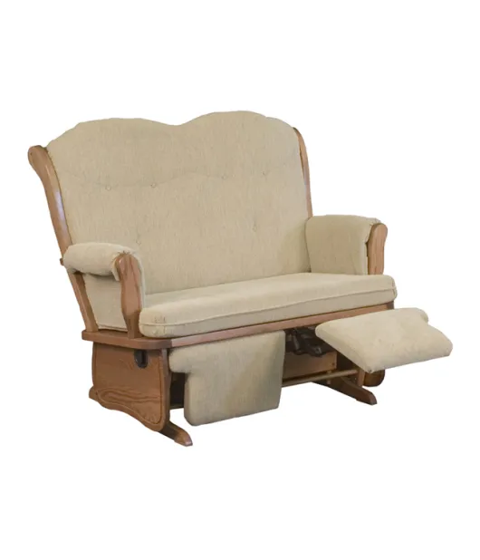 Swan Back Love Seat Glider