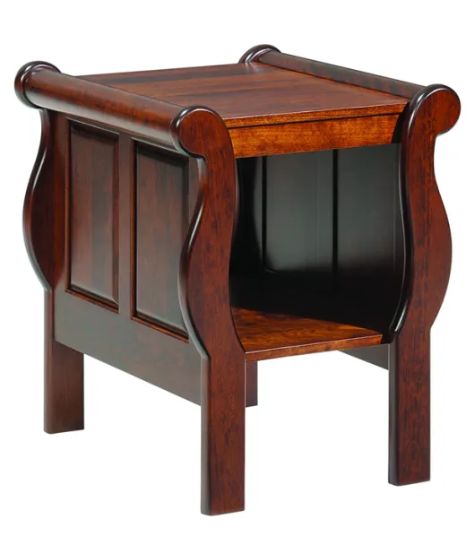 3500 Sleigh End Table