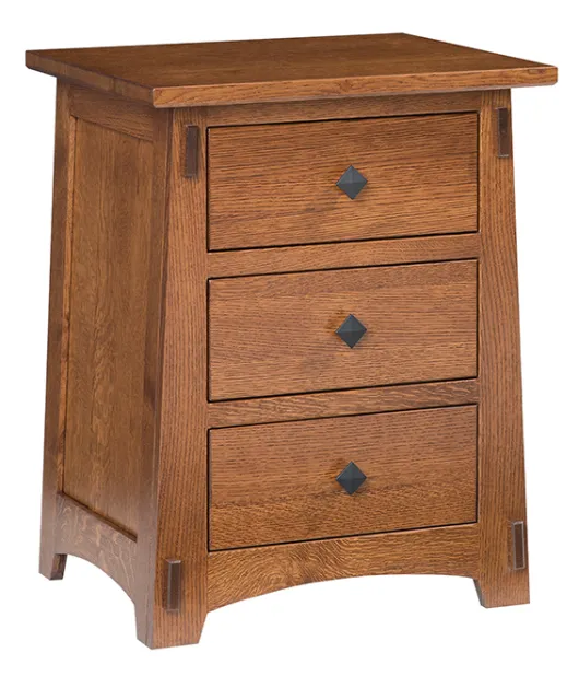 5600 Olde Shaker 3 Drawer Nightstand