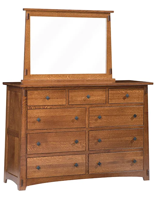 5600 Olde Shaker 9 Drawer Tall Dresser