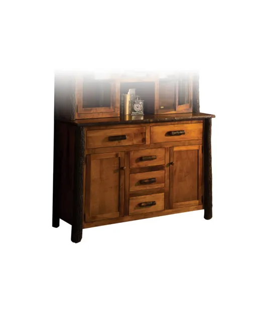 Hickory 2-Piece Hutch