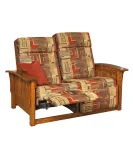 Mission 85 Wallhugger Love Seat Recliner