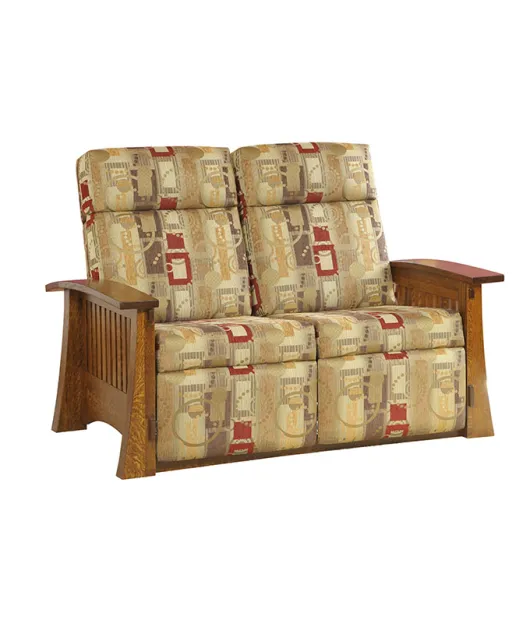 Craftsman Mission 88 Wallhugger Love Seat Recliner