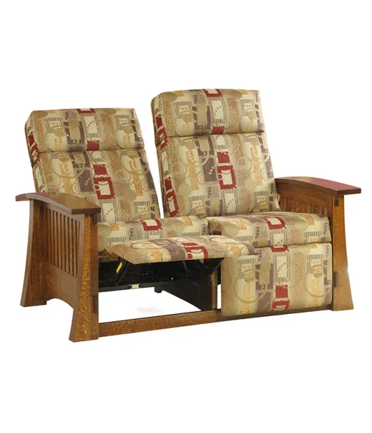 Craftsman Mission 88 Wallhugger Love Seat Recliner