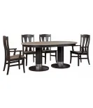 Alcoe Round Double Pedestal Dining Table