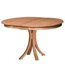 Rippleback Pedestal Extension Dining Table