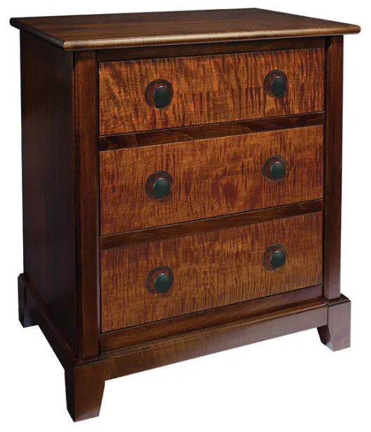 Chesapeaka 3 Drawer Bedside Chest