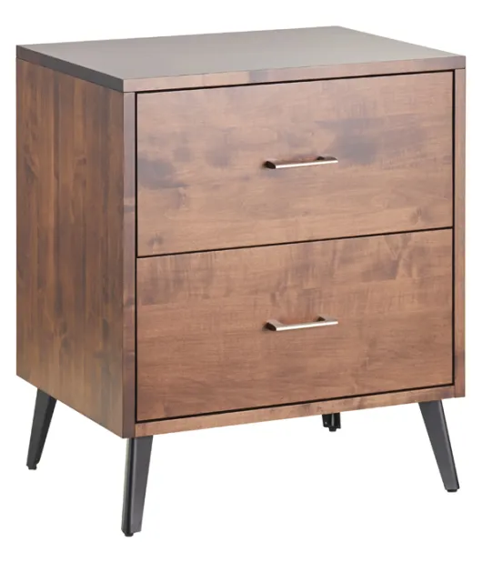 Bergen 2 Drawer Nightstand