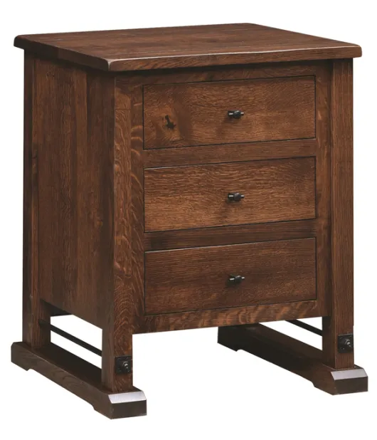 Carla Elizabeth 3 Drawer Night Stand