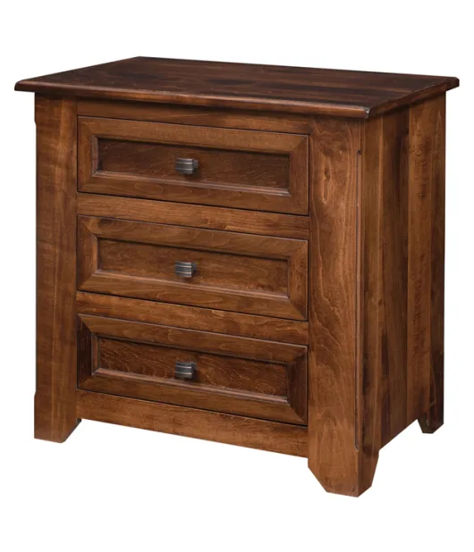 Savannah 3 Drawer Night Stand