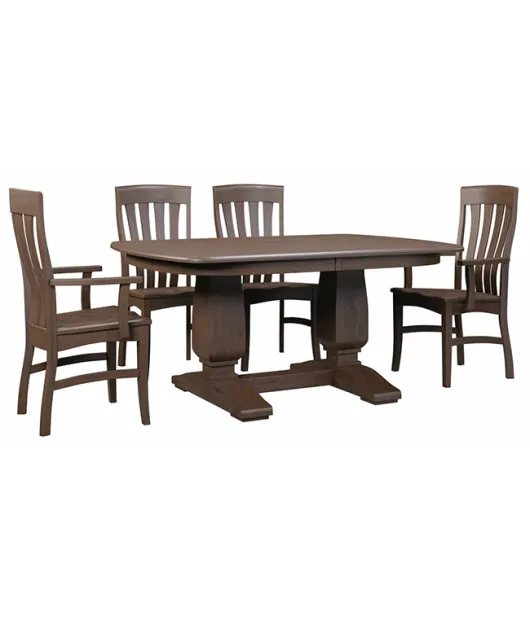 Basset Double Pedestal Dining Table