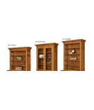 Bridgefort 1 Drawer 2 Door Credenza with Hutch