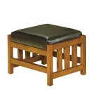 Bow Arm Slat Morris Chair