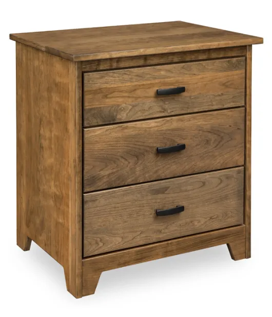 Somerset 3 Drawer Nightstand