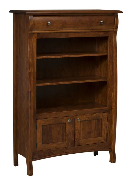 Castlebury Bookcase with Drawer