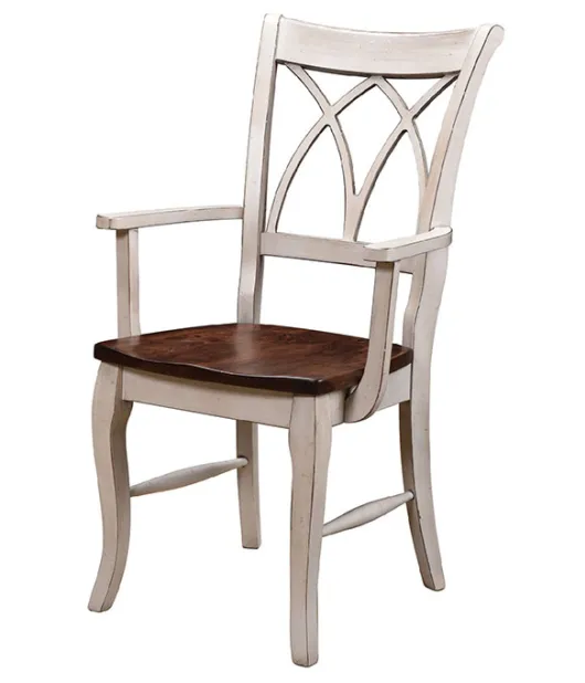 Double X Back Dining Chair