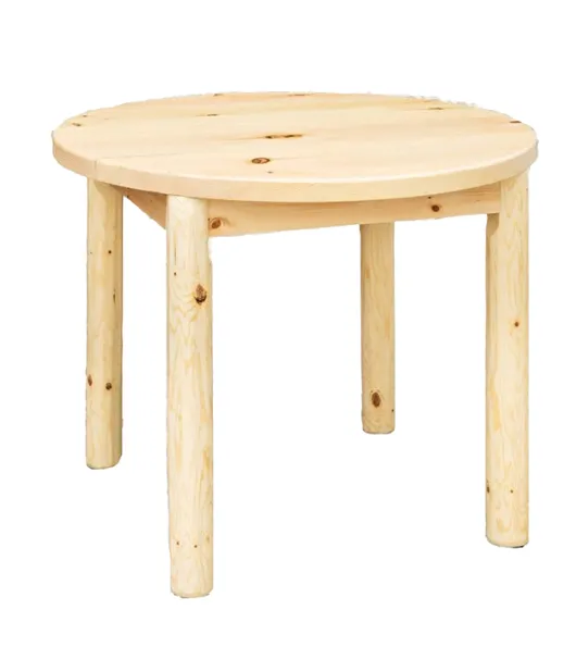 Fireside Rustic Econo Line Round Leg Table