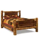 Fireside Panel Rustic Bed