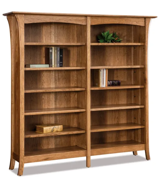 Ensenada 10 Shelf 6' Double Bookcase