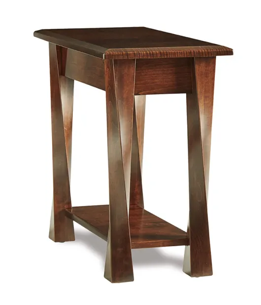 Lexington Arc Open Chair Side End Table - QUICK SHIP