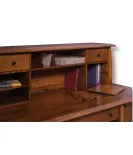 Boulder Creek 7 Drawer Desk with 2 Drawer Desk Topper