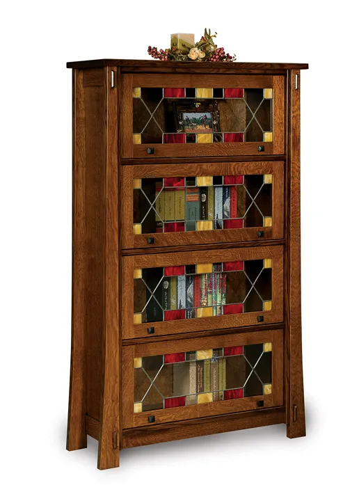 Modesto 4 Door Barrister Bookcase