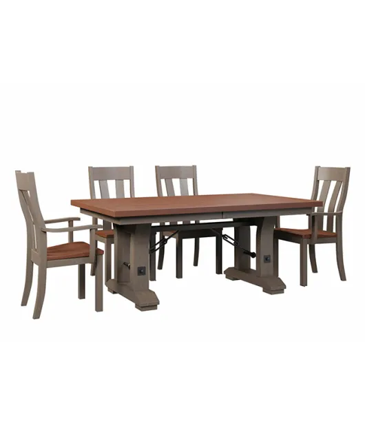 Green Bay Trestle Dining Table