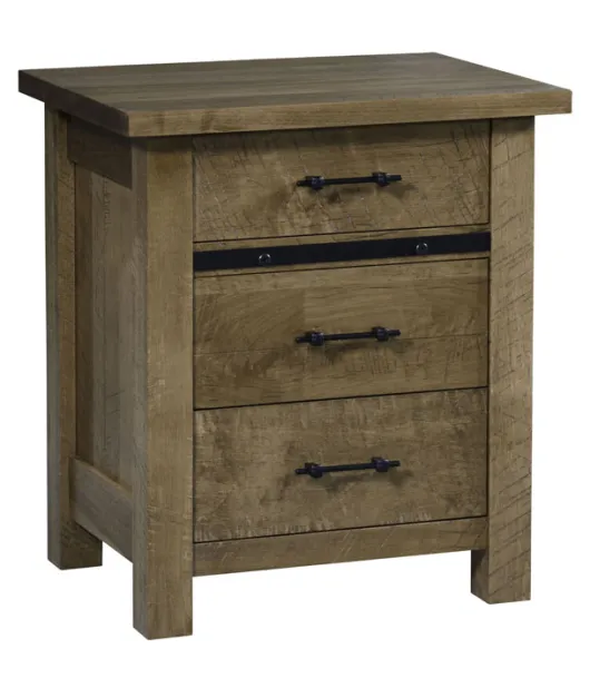 Glacier Dresser 3 Drawer Night Stand