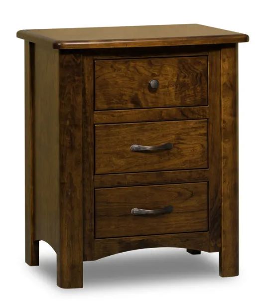 Manhattan 3 Drawer Night Stand