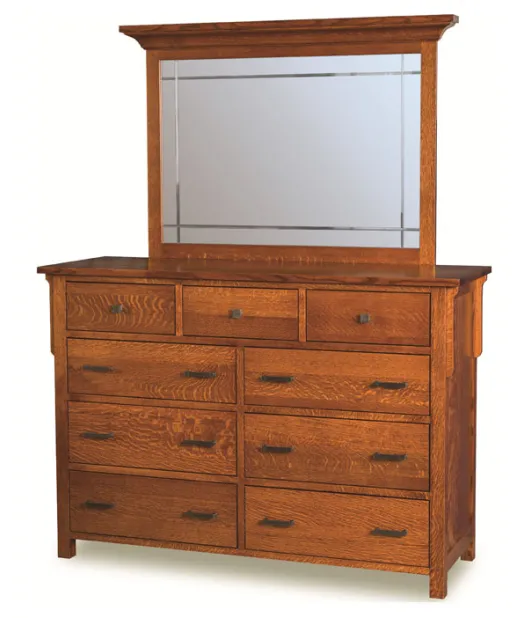 Kingston Prairie 9 Drawer Dresser