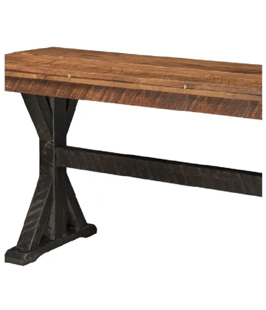 Rough Cut Maplewood Versatile Sofa Table