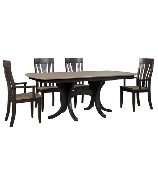 Hudson Double Pedestal Dining Table