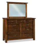 Heidi 62" 9 Drawer Dresser