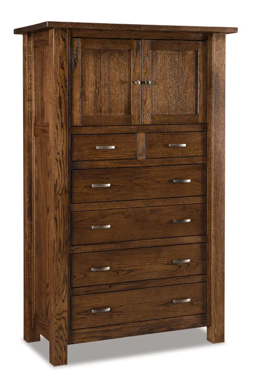 Heidi 6 Drawer 2 Door Chest Armoire