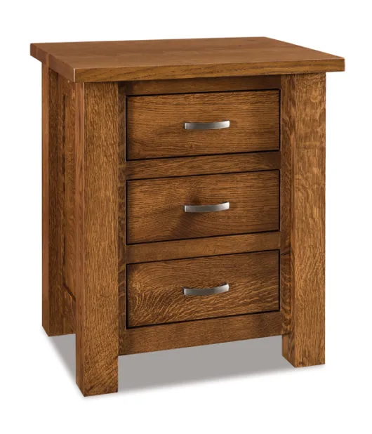 Heidi 3 Drawer Night Stand