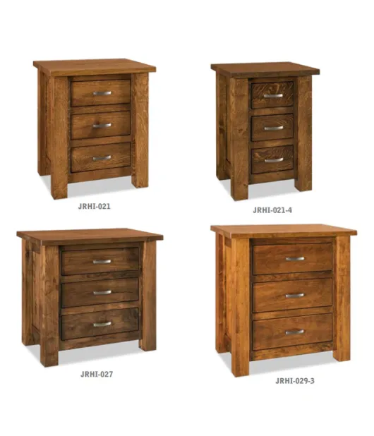 Heidi 3 Drawer Night Stand