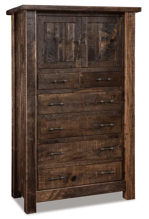 Vandella 6 Drawer 2 Door Chest Armoire