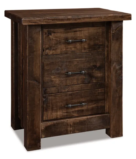 Vandella 30" 3 Drawer Night Stand