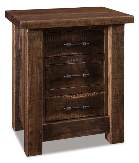 Vandella 27" 3 Drawer Night Stand