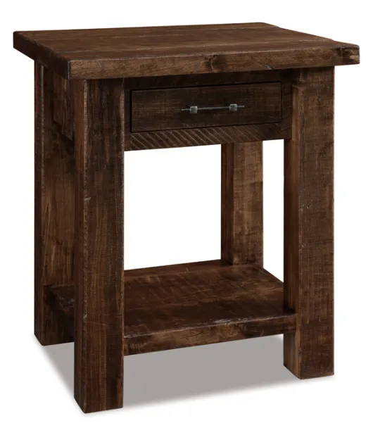 Vandella 1 Drawer Open Night Stand