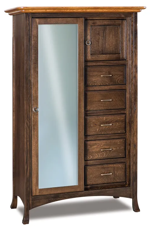 Carlisle Chifferobe with Sliding Door