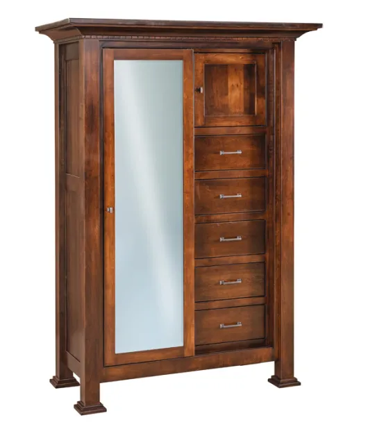 Empire Chifferobe with Sliding Door